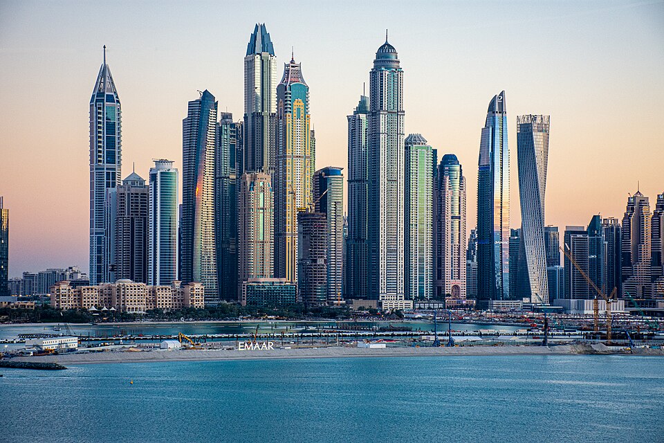 Dubai Marina destination view