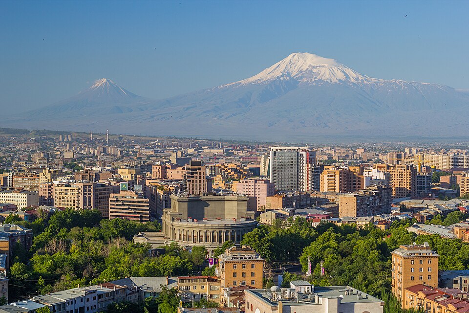 Yerevan destination view