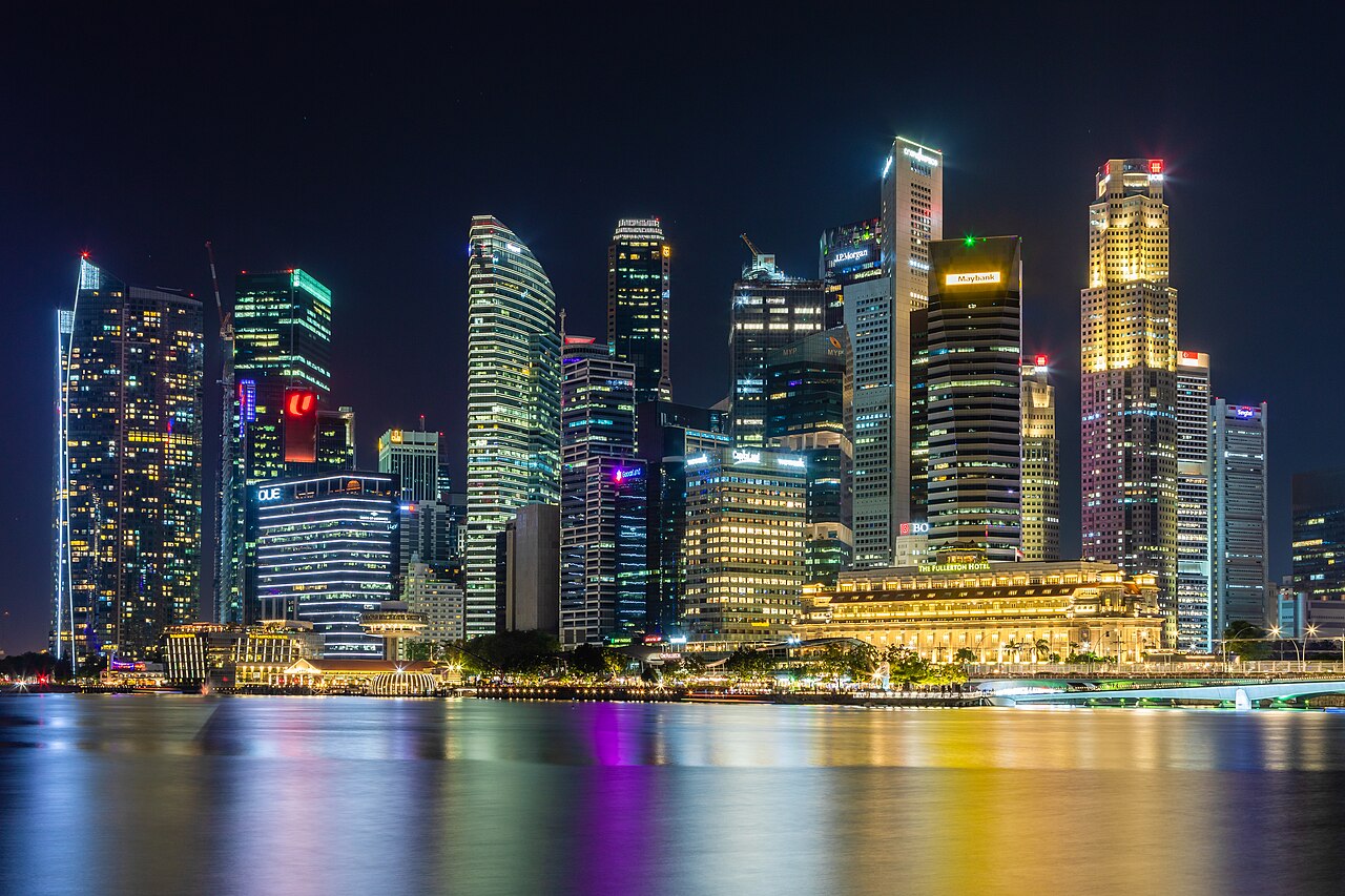 Marina Bay, Singapore cityscape